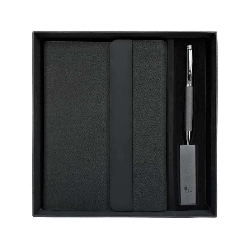 KP02114-0001 Luxury Powerbank Organizer Hediyelik Set